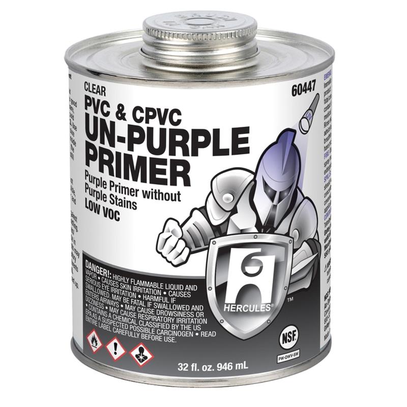 HERCULES® UNPURPLE® 60447 Primer, 32 oz, Liquid, Clear