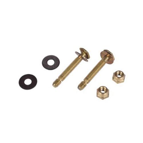 HERCULES® 90124 Johni-Bolt Closet Bolt, Brass, For Use With: Floor-Mounted Toilets