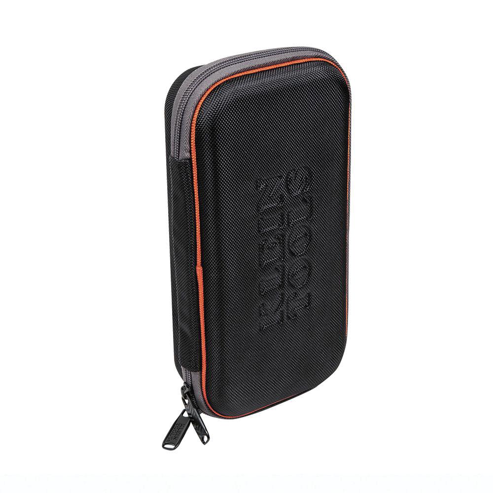 KLEIN TOOLS® Tradesman Pro 5189 Hard Case, 5-1/2 in W, 2-1/4 in H, 1 -Compartment, Polyester, Black with Gray/Orange