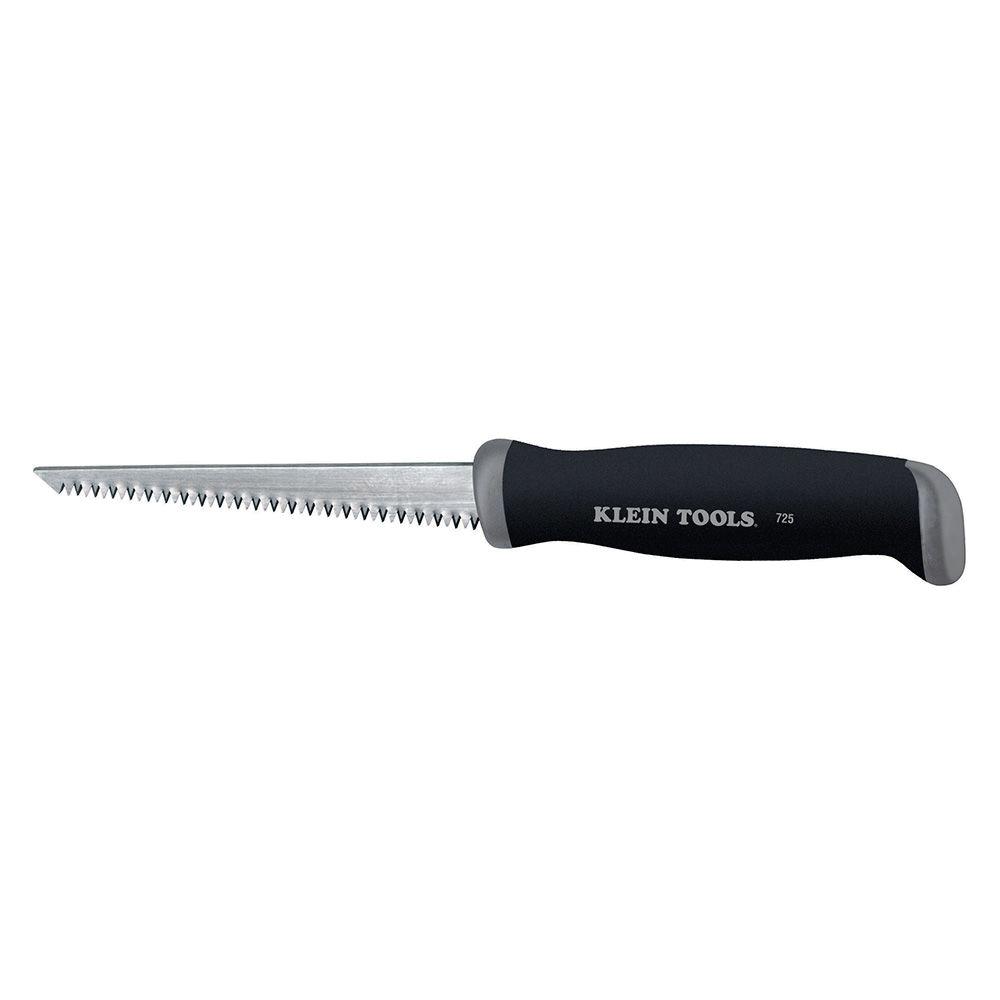 KLEIN TOOLS® 725 Jab Saw, 6 in L Blade, 8 TPI TPI, Carbon Steel Blade, 12 in OAL