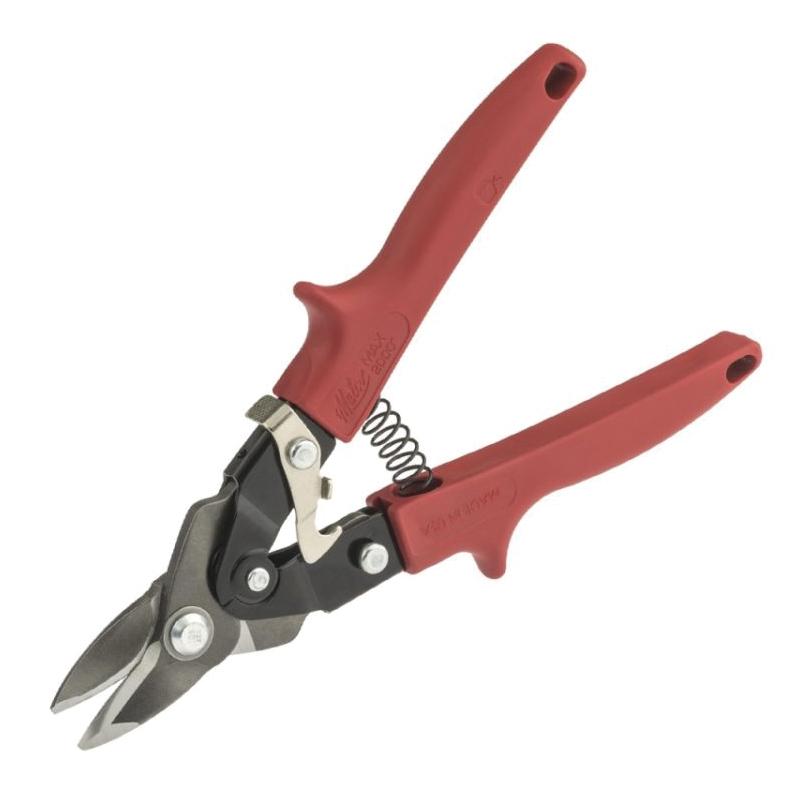 Malco® Max2000® M2005 Bulldog Aviation Snip, Shorter, Snub-Nosed Blade, 1-1/16 in L Cut, 0.062 in Max Sheet Thick