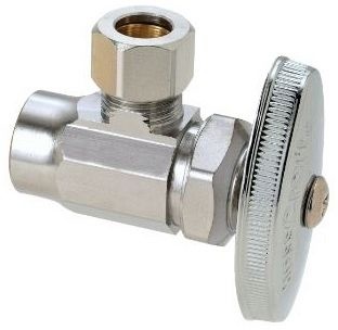 BrassCraft® R19XR Brc 1/2 X 3/8 Ang Stop Lead Free