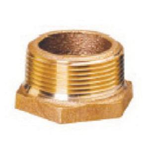 Matco-Norca™ B-BU0302LF Bushing, 1/2 in MNPT x 3/8 in FNPT, 3/4 in, Brass
