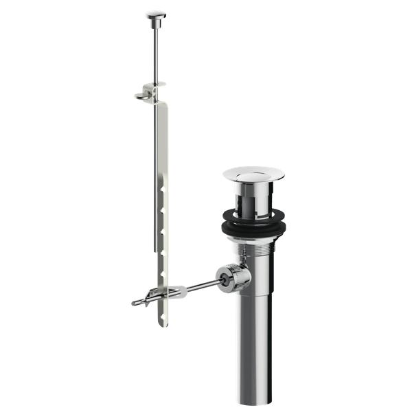 Matco-Norca™ FY-950 Pop-Up Assembly, Brass Drain, Chrome-Plated
