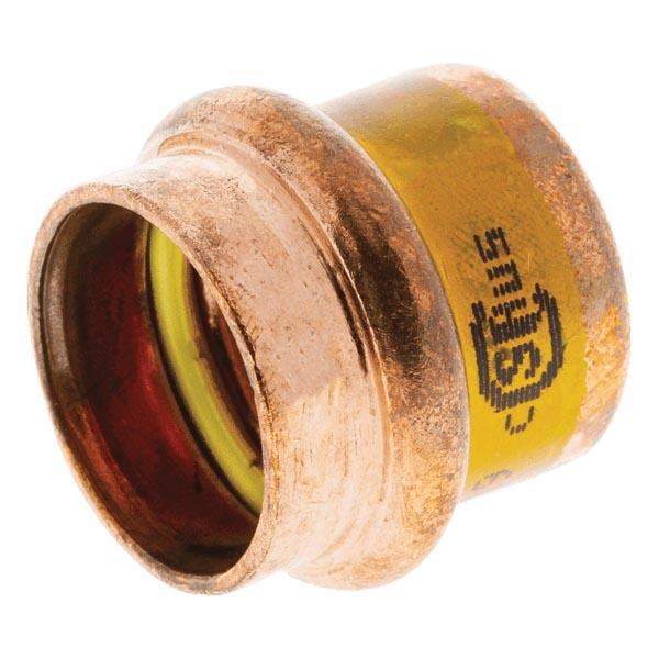 NIBCO® PressG™ PCH617 Series 9172750HPC Cap, 1 in Press, Copper