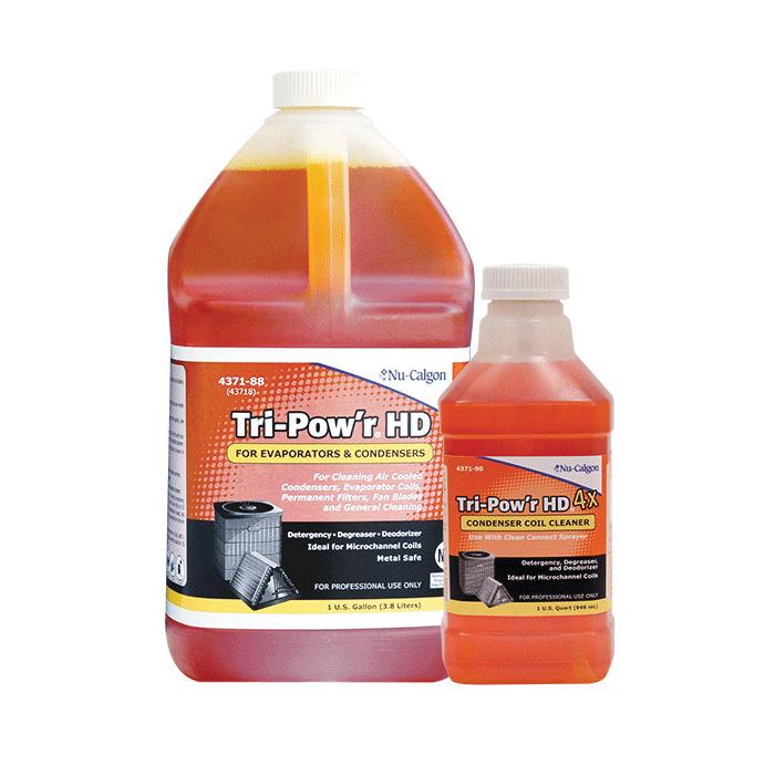 Nu-Calgon Tri-Pow'r® 4371-90 Coil Cleaner, Bottle, Liquid