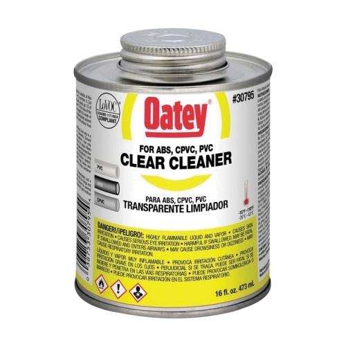Oatey® 30795 Cleaner, 16 oz, Liquid, Solvent