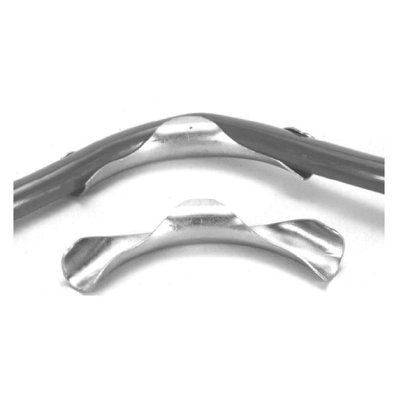 Rehau® 257249 90 deg Support Bend, 3/4 in Tube, Steel, Zinc-Plated