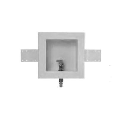 Rehau® 418454-001 Icemaker Box, 1/2 in, EVERLOC+, 6 in W Box, 3-1/2 in D Box, 6 in H Box