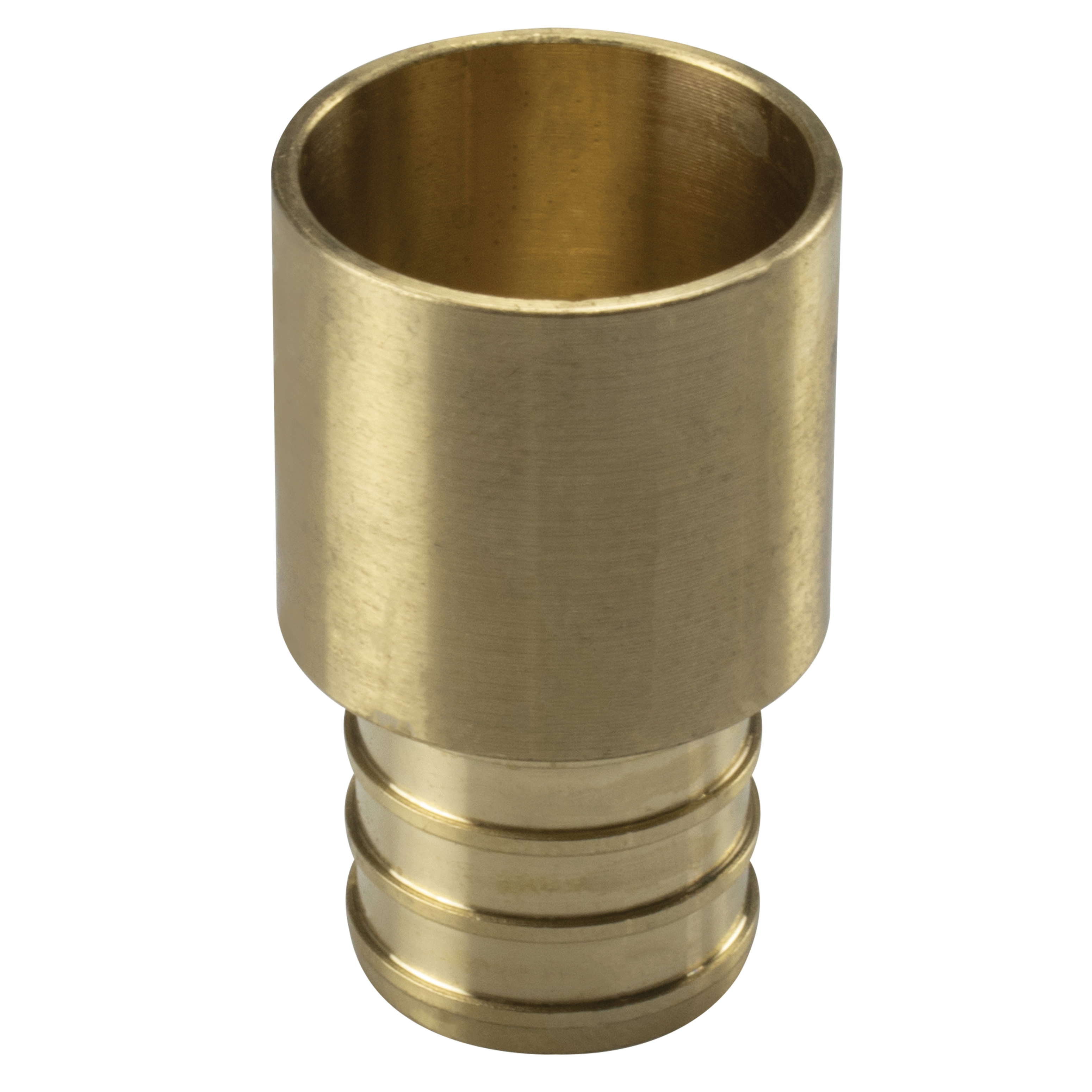 Sioux Chief Crimp™ 643XG4 Straight Adapter, 1 in F1807 PEX x 1 in Male Sweat, Brass
