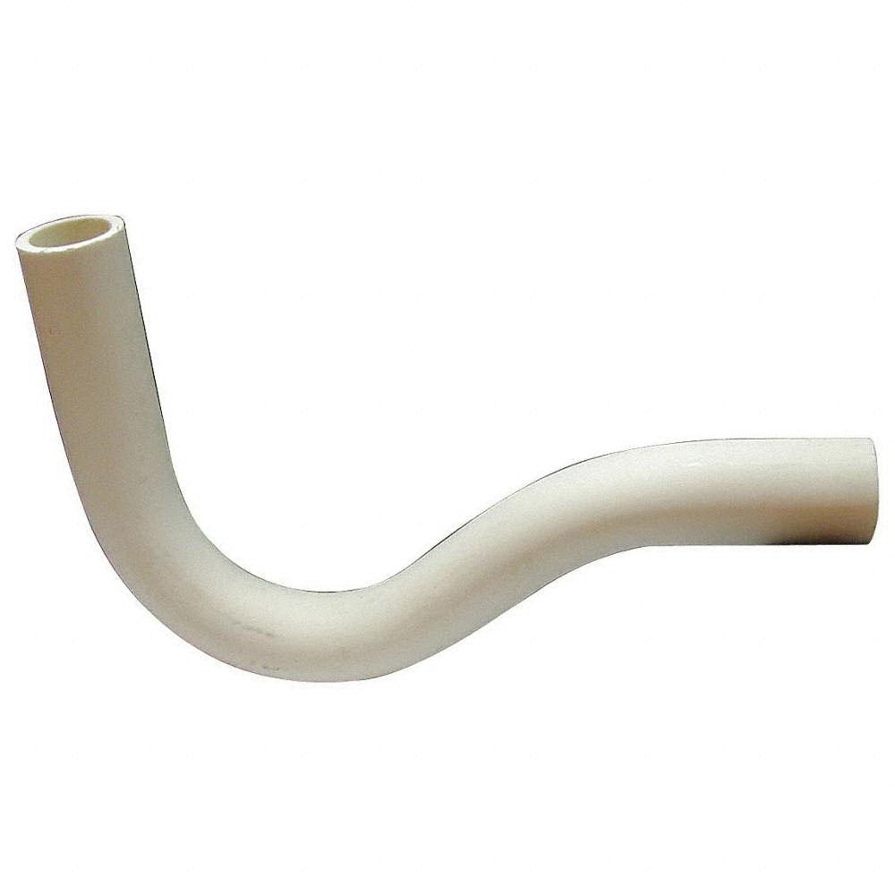 Streamline® 489-010 P-Trap, 1 in Nominal, White, SCH 40, PVC