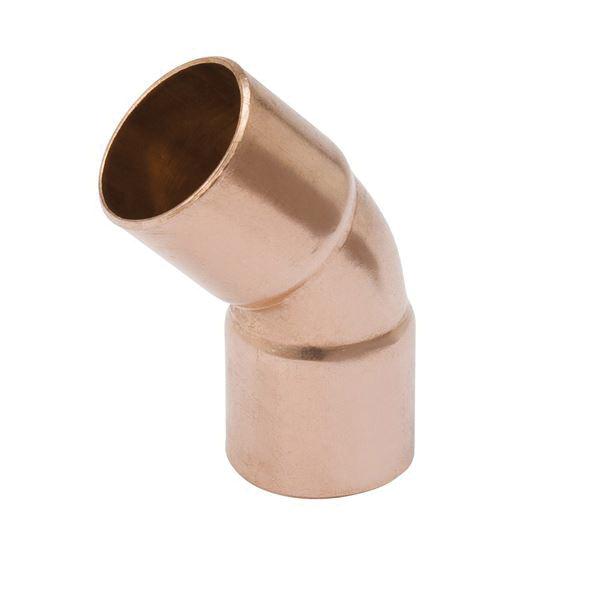 Streamline® WE-504 Series W 03005 Elbow, 1/8 in Cup x 1/8 in Cup, Copper