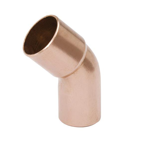 Streamline® WE-505 Series WB03326 Street Elbow, 1/2 in Fitting x 1/2 in Cup, Copper