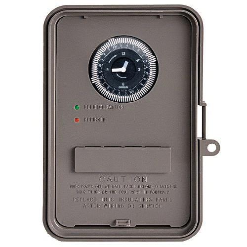 Intermatic® Grasslin DTAV40 Defrost Timer, 120 to 240 VAC, 2 hp, Configuration: 1NC SPST SPDT