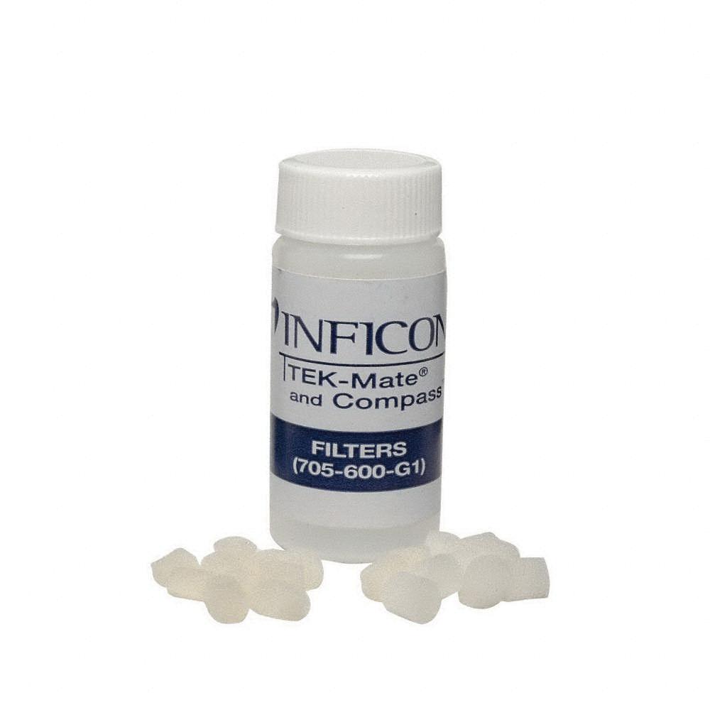 Inficon 705-600-G1 Filter Kit, For Use With: TEK-Mate or Compass Refrigerant Leak Detectors