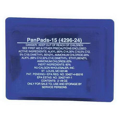 Nu-Calgon 4296-24 PanPads Condensate Drain Pan Treatment Pad, 2.125 oz, Solid