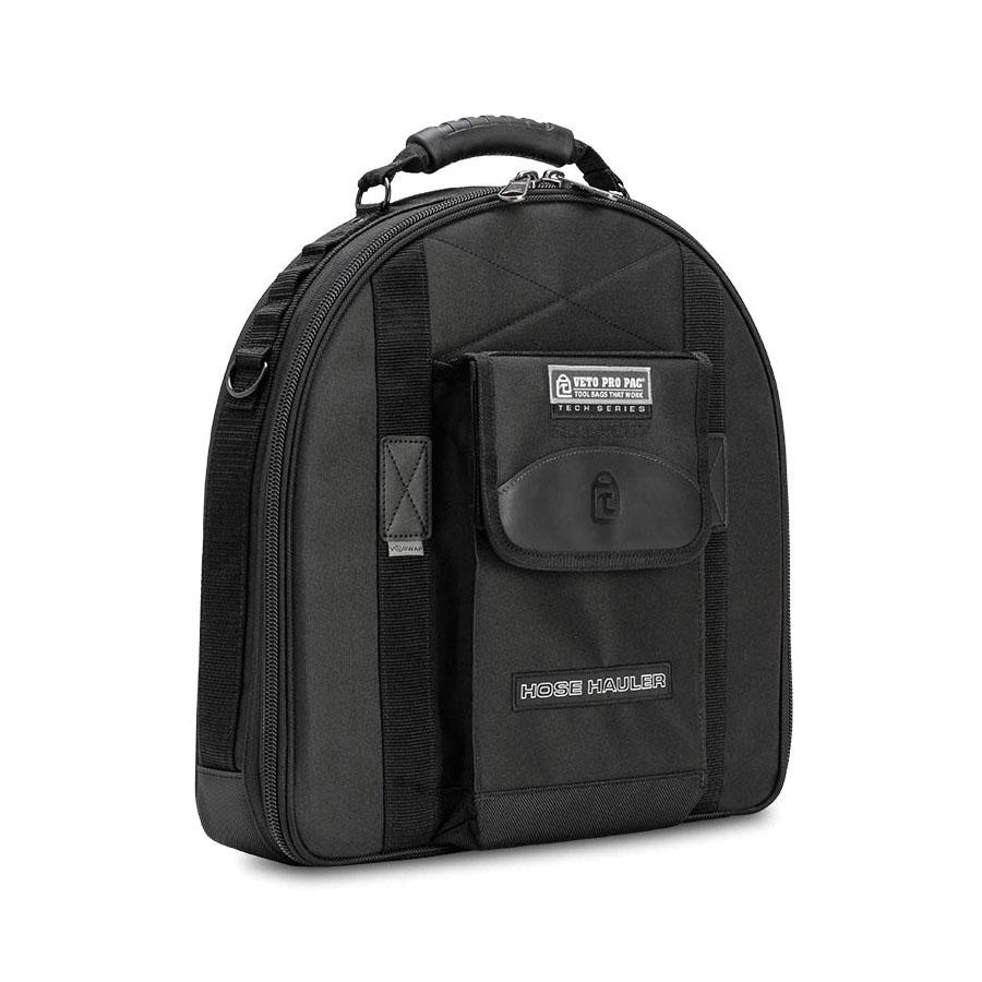 VETO PRO PAC® VPP10872 Hose Hauler Blackout, 17 in W, 17 in H, 6-Pocket, Zipper Closure, Tarpaulin, Black