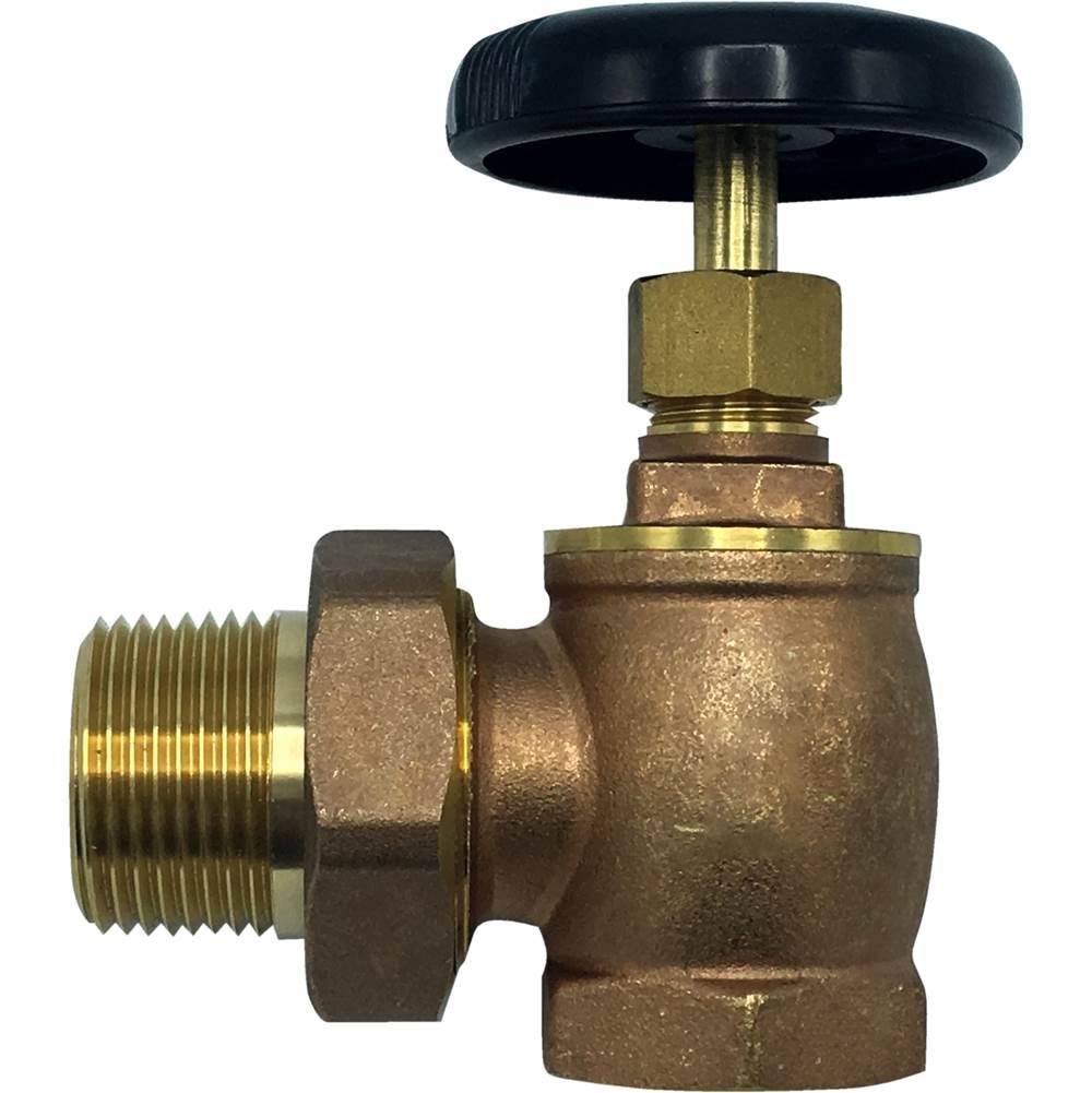 1 1/4'' Brass Radiator Angle Valve