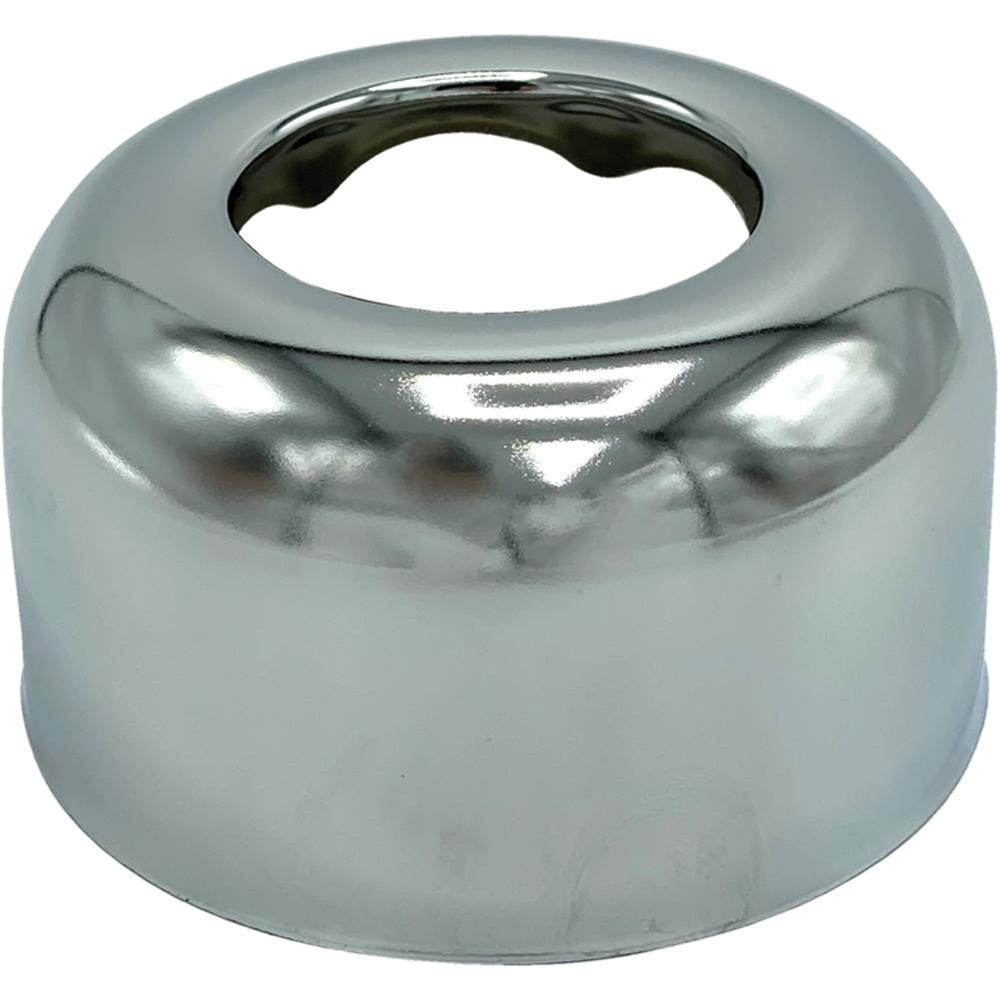 Wal-Rich 1614008 Box Pattern Escutcheon, Copper, Fits Pipe Size: 1-1/2 in, Steel, Chrome-Plated, 3 in OD