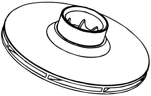 Bell & Gossett 118626LF Bg Impeller