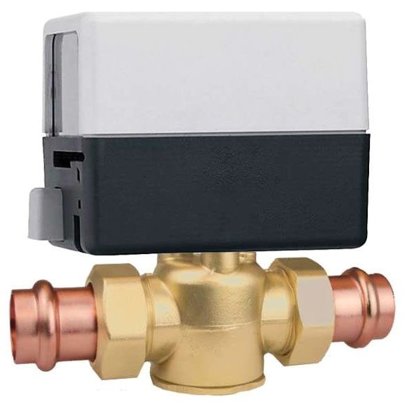 Caleffi Z56P Z-One Zone Valve 1" Press Union Nc 24V Terminals