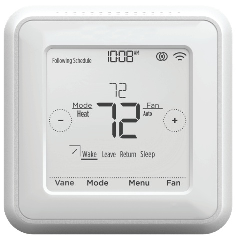 Mitsubishi Electric Trane® MHK2 Touch Redlink Wireless Remote Controller Kit - Thermostat