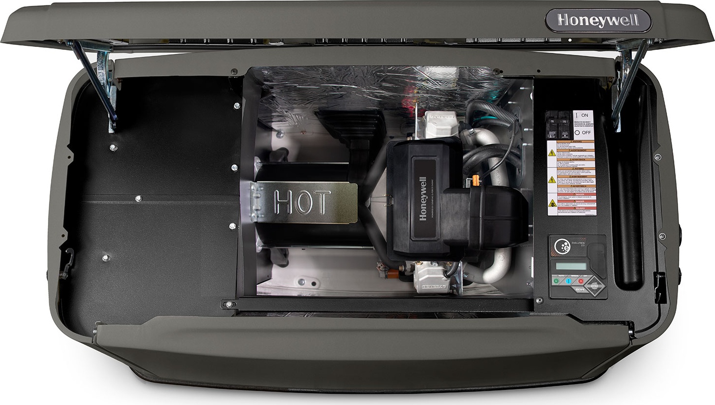 Honeywell 7229 Air-Cooled Standby Generator - 14 Kw, 240V, Wi-Fi Enabled